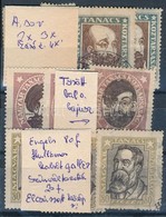 O 1919 Tanácsköztársaság értékek, A Sorból Duplán, Vagy 3-szor, A Záróérték 4-szer, Benne Törött Bajszú Dózsa, Középrész - Other & Unclassified