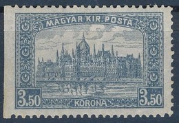 ** 1921 Parlament 3,5K Bal Szélén Fogazatlan - Other & Unclassified