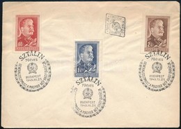 1949 Sztálin Vágott Sor FDC-n (6.000) - Other & Unclassified