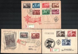 1950-1951 3 Db FDC - Sonstige & Ohne Zuordnung