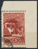 O 1951 Gyermek 50f ívsarki Bélyeg, Jobb Oldalon Fogazatlan / Mi 1167 Corner Stamp, Imperforate On The Right Side - Other & Unclassified