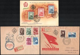 1951 2 Db FDC + 1 Emléklap - Sonstige & Ohne Zuordnung