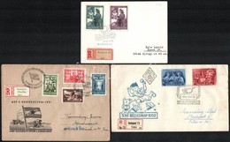 1951-1953  3 Db FDC - Autres & Non Classés