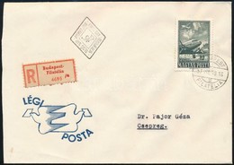 1957 Repülő 20Ft Ajánlott FDC-n - Sonstige & Ohne Zuordnung