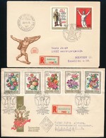 1965 + 1969 2 Db FDC Tausz Jánosnak Címezve - Otros & Sin Clasificación