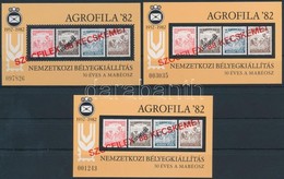 ** 1988/1 Szocfilex '88 3 Klf Emlékív (13.200) - Other & Unclassified