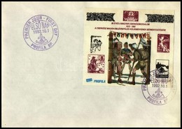 1992 Cserkész Vágott Emlékív FDC - Otros & Sin Clasificación