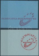 1998 Olympiafila Emlékív A Felülnyomás Kétféle Próbanyomata - Otros & Sin Clasificación