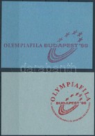 1998 Olympiafila Emlékív A Felülnyomás Kétféle Próbanyomata - Andere & Zonder Classificatie