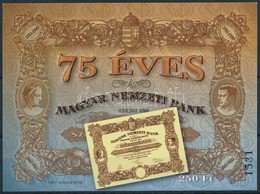 ** 1999 75 éves A Magyar Nemzeti Bank - Autres & Non Classés