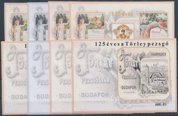 ** 2007/18 2 X Törley 4 Db-os Emlékív Garnitúra Azonos Sorszámmal (40.000) - Autres & Non Classés