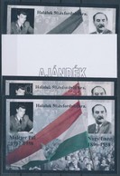 ** 2008/15 Nagy Imre - Maléter Pál 4-db-os Emlékív Garnitúra Azonos Sorszámmal (30.000) - Autres & Non Classés