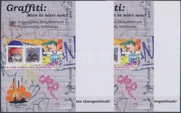 ** 2009 Graffiti 4 Db Emlékív, 1 Pár 'Köszönet A Kiállítás Támogatóinak' Felirattal 1 Pár Nélküle; Azonos Sorszámmal - Sonstige & Ohne Zuordnung