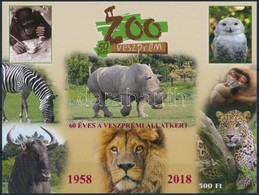 ** 2018 60 éves A Veszprémi Állatkert Emlékív - Sonstige & Ohne Zuordnung