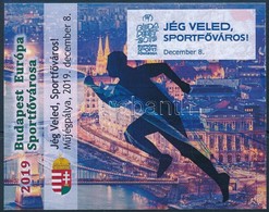 ** 2019 Budapest Európa Sportfőváros - Jég Veled, Sportfőváros! Emlékív - Autres & Non Classés