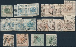 O 1853-1890 28 Db Hírlapbélyeg (Mi EUR 200,-) - Andere & Zonder Classificatie