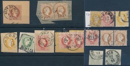 O 1867-1874 Levéldarabok és Vízjeles Bélyegek - Autres & Non Classés
