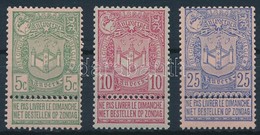 ** 1894 Világkiállítás Sor,
World Expo Set
Mi 61-63 - Autres & Non Classés