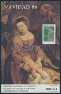 ** 1986 Karácsony Vágott Blokk,
Christmas Imperforated Block
Mi 161 - Autres & Non Classés