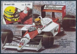 ** 1989 Forma 1 - Rio De Janeiro Blokk,
Formula 1 - Rio De Janeiro Block
Mi 77 - Autres & Non Classés