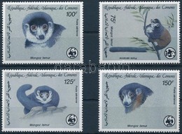 ** 1987 WWF Hamvas Maki Sor,
WWF Mongoose Lemur Set
Mi 792-795 - Sonstige & Ohne Zuordnung