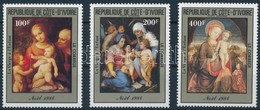 ** 1985 Karácsony, Festmények Sor,
Christmas, Paintings Set
Mi 842-844 - Other & Unclassified