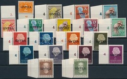 ** UNTEA 1962 Forgalmi Sor Mi 1-19 - Sonstige & Ohne Zuordnung