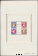 ** 1937 Nemzetközi Bélyegkiállítás PEXIP Blokk,
International Stamp Exhibition PEXIP Block
Mi 3 (Mi 353-356) - Otros & Sin Clasificación