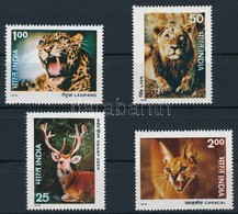 ** 1976 Állatok Sor,
Animals Set
Mi 691-694 - Sonstige & Ohne Zuordnung