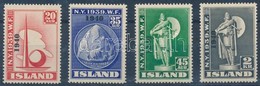 ** Izland 1940 Mi 218-221 - Andere & Zonder Classificatie