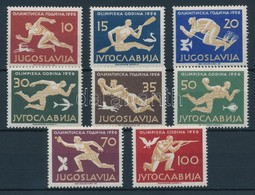 ** 1956 Melbourne-i Olimpia Sor Mi 804-811 - Other & Unclassified