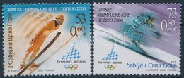 ** 2006 Téli Olimpia Sor,
Winter Olympics Set
Mi 3313-3314 - Sonstige & Ohne Zuordnung