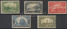 * 1928 Forgalmi Bélyeg Sor/ Definitive Stamp Set Mi 134-138 - Other & Unclassified