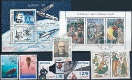 O Europa CEPT 1994-1995 40 Db Bélyeg és 7 Blokk - Other & Unclassified