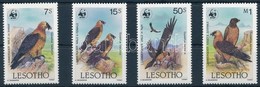 ** 1986 WWF Saskeselyű Sor,
WWF Bearded Vulture Set
Mi 556-559 - Sonstige & Ohne Zuordnung