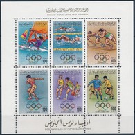 ** 1984 Nyári Olimpia, Los Angeles Blokk,
Summer Olympics, Los Angeles Block
Mi 86 A - Andere & Zonder Classificatie