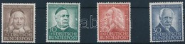 ** 1953 Az Emberiség Jótevői Sor Mi 173-176 - Autres & Non Classés