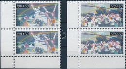 ** 1990 Sporthilfe: Népszerű Sportok ívsarki Sor Párokban,
Sporthilfe: Popular Sports Corner Set In Pairs
Mi 1449-1450 - Otros & Sin Clasificación