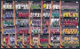 ** 2010 Labdarúgó-világbajnokság, Dél-Afrika - Csapatok Sor,
Football World Cup, South Africa - Teams Set
Mi 5291-5322 - Other & Unclassified