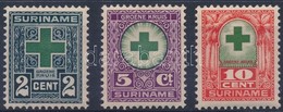 ** 1928 Zöld Kereszt Mi 133-135 - Sonstige & Ohne Zuordnung