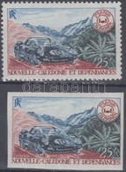 ** 1968 Autós Szafari Fogazott + Vágott Bélyeg Mi 463 - Andere & Zonder Classificatie