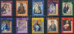** 2002 Mária ábrázolása Szent Péter-bazilikában Sor,
Maria's Depictions In St. Peter's Basilica Set
Mi 1394-1403 - Autres & Non Classés