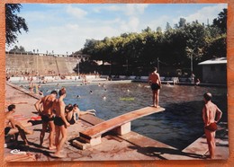 Montredon-Labessonié (Tarn) : La Piscine - Années 80 - Salto De Trampolin