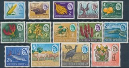** Dél-Rhodesia 1964 Forgalmi Sor Mi 94-107 - Sonstige & Ohne Zuordnung