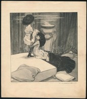 Franz Von Bayros (1866-1924): Cherie-t' As Surpasse Toi Meme.  Heliogravúr, Papír, Jelzett A Nyomaton (Choisy Le Conin)  - Sonstige & Ohne Zuordnung