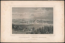 Cca 1850 Ludwig Rohbock (1820-1883)-Hablitschek: Gyulafehérvár, Acélmetszet, Jelzett A Metszeten / Steel Engraving, 13×1 - Estampas & Grabados