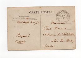 !!! GUINEE, CACHET DE KISSIDOUGOU DU 12/6/1908 SUR CPA DE TOMBOUCTOU POUR LA FRANCE - Lettres & Documents