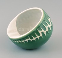 Cca 1970 Zsolnay Retro Porcelán Hamutál, Jelzett, Hibátlan, A Zsolnay Jelzés Mellett 'MÉH' Felirattal, M: 8,5 Cm, D: 10  - Sonstige & Ohne Zuordnung