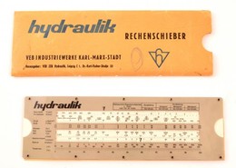 Cca 1960 Hidraulikai Táblázat.  Mechanikus, Papír. 21 Cm - Sonstige & Ohne Zuordnung