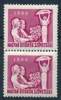 ** 1960 Magyar Úttörők Szövetsége Tagsági Bélyeg Pár - Zonder Classificatie